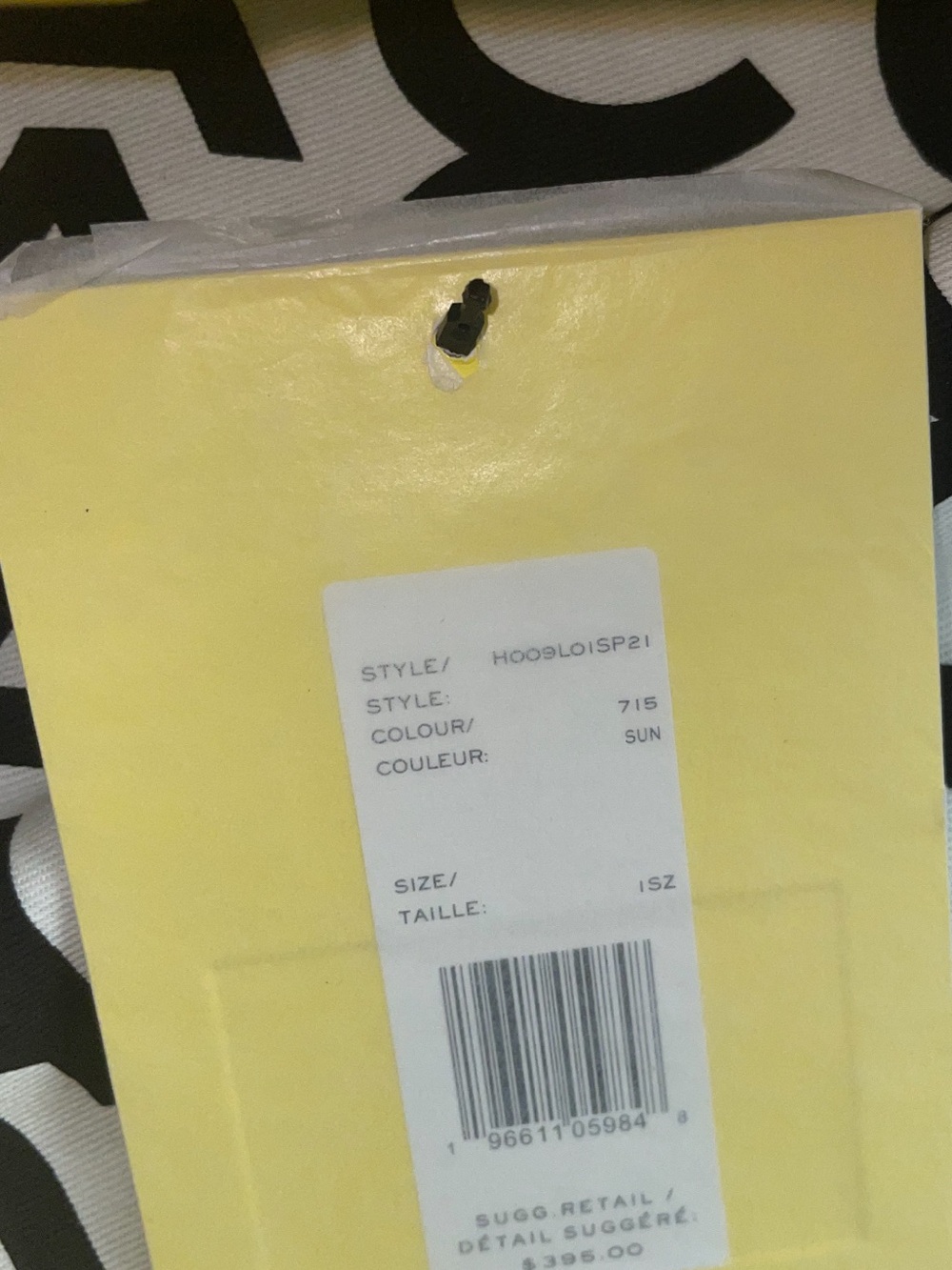 Marc Jacobs Yellow The Tote Bag Pebbled Leather Top-Handle Tote - Picture 3 of 11